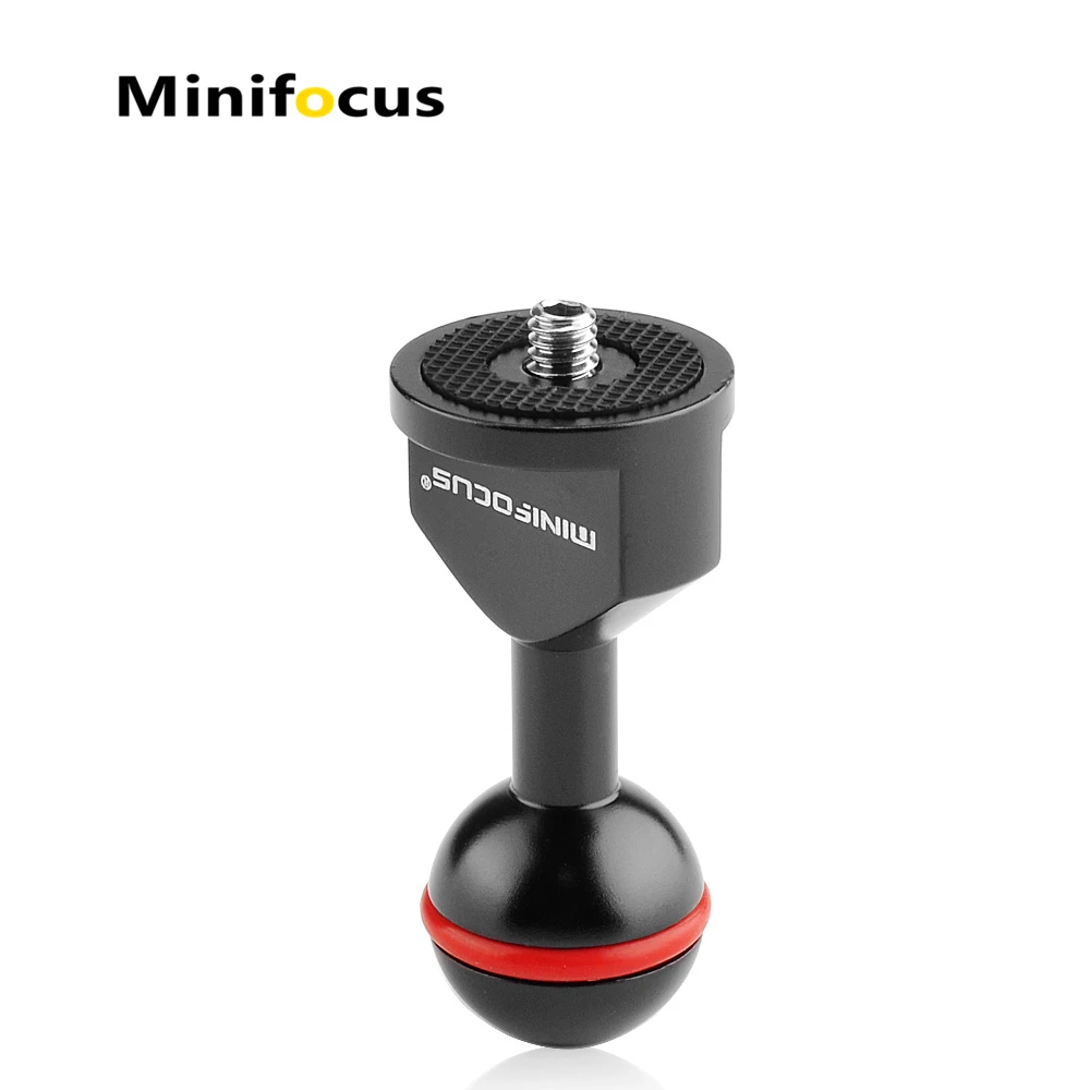 Шаровой адаптер Minifocus для подводной камеры, штекер 1/4-20 до 1 дюйм, лоток для подводной съемки
Шаровой адаптер Minifocus для подводной камеры, штекер 1/4-20 до 1 дюйм, лоток для подводной съемки