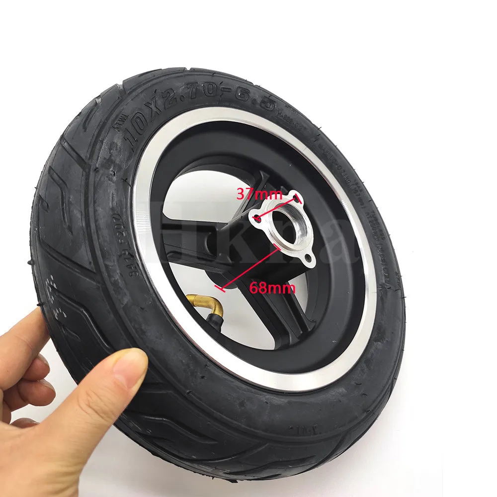 10 Inch 10x2.70-6.5 Vacuum Tyre Wheel for Balancing Car Electric Scooter Disc Brake Wheel with Tubeless Tire
10 Inch 10x2.70-6.5 Vacuum Tyre Wheel for Balancing Car Electric Scooter Disc Brake Wheel with Tubeless Tire