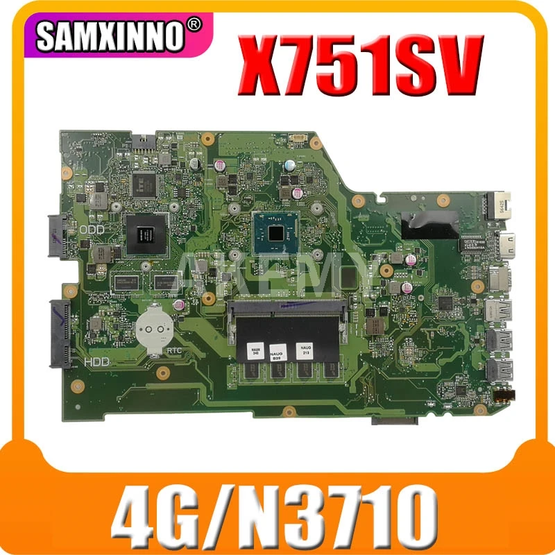 Материнская плата X751SV X751SJ GT920M GT940M GPU 4 Гб ОЗУ N3060 N3150 N3700 для ASUS X751SV X751SJ X751S A751S K751S материнская плата для ноутбука
Материнская плата X751SV X751SJ GT920M GT940M GPU 4 Гб ОЗУ N3060 N3150 N3700 для ASUS X751SV X751SJ X751S A751S K751S материнская плата для ноутбука