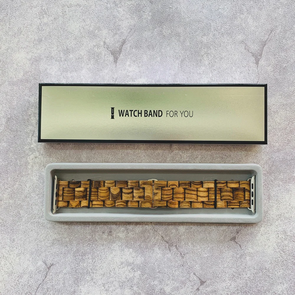 Retro Bamboo Wooden Bracelet Belt for Apple Watch Band Wood 38mm 40mm 42mm 44mm IWatch Strap Series 1 2 3 4 5 6 SE Watchband
Retro Bamboo Wooden Bracelet Belt for Apple Watch Band Wood 38mm 40mm 42mm 44mm IWatch Strap Series 1 2 3 4 5 6 SE Watchband