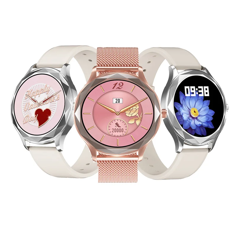Ladies watch IP67 waterproof 1.09 inches color touch screen heart rate monitor blood pressure suitable for IOS Android PK DT88
Ladies watch IP67 waterproof 1.09 inches color touch screen heart rate monitor blood pressure suitable for IOS Android PK DT88
