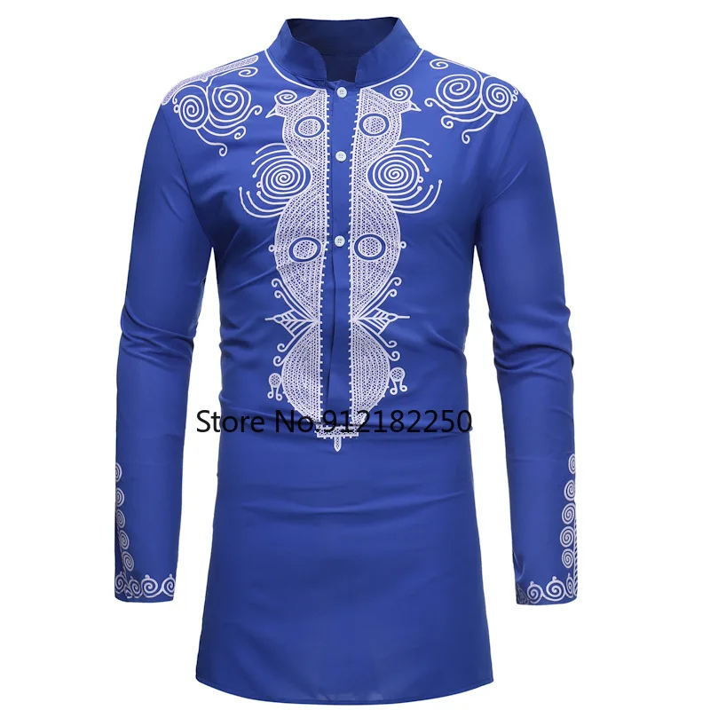 African Clothing Long Sleeve Mandarin Collar Dress Shirt Men 2021 Brand Slim Fit African Clothes Streetwear Casual Chemise Homme
African Clothing Long Sleeve Mandarin Collar Dress Shirt Men 2021 Brand Slim Fit African Clothes Streetwear Casual Chemise Homme
