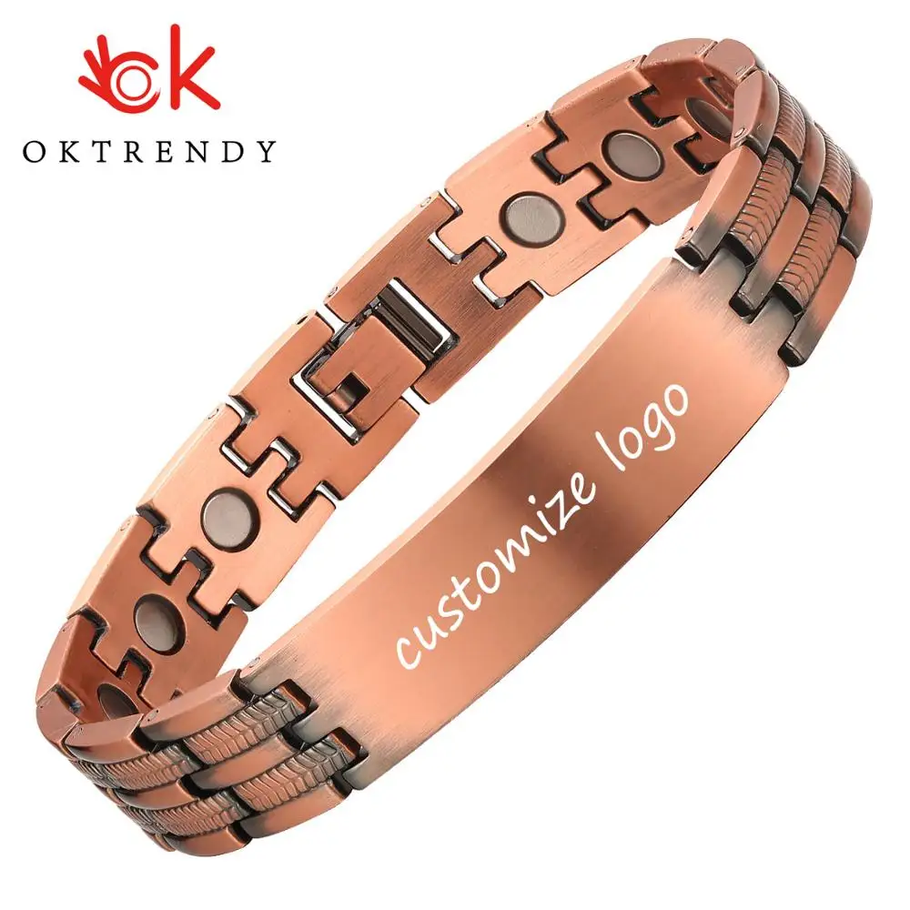 Personalize ID Name Bracelet Copper Magnetic Bracelets for Men Women Adjustable Wristband Bracelet Bangle Metal Jewelry Gift
Personalize ID Name Bracelet Copper Magnetic Bracelets for Men Women Adjustable Wristband Bracelet Bangle Metal Jewelry Gift