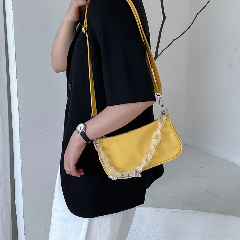 Ins Women's Diagonal Straddle Single Shoulder Chain Armpit Pu Fashion Leisure Portable Small Square Bag
Ins Women's Diagonal Straddle Single Shoulder Chain Armpit Pu Fashion Leisure Portable Small Square Bag