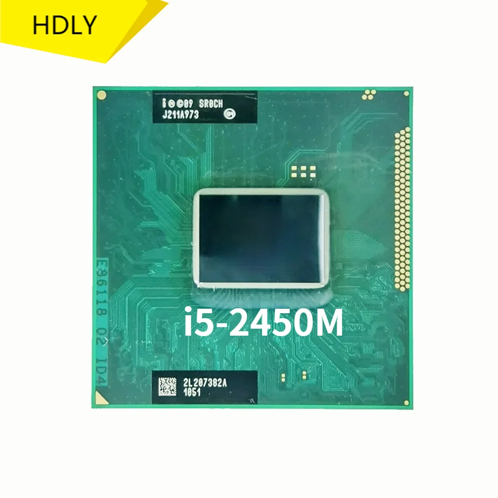 Intel Core i5-2450M i5 2450M SR0CH 2.5 GHz Dual-Core Quad-Thread CPU Processor 3M 35W Socket G2 / rPGA988B
Intel Core i5-2450M i5 2450M SR0CH 2.5 GHz Dual-Core Quad-Thread CPU Processor 3M 35W Socket G2 / rPGA988B