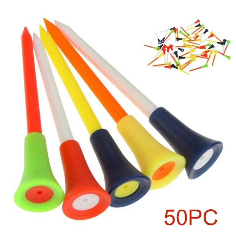 50Pcs/Set Golf Tools 83mm Multicolor Durable Golf Tees Cushion Top Ball Holder Training Accessories Professional Golf Tees Tools
50Pcs/Set Golf Tools 83mm Multicolor Durable Golf Tees Cushion Top Ball Holder Training Accessories Professional Golf Tees Tools