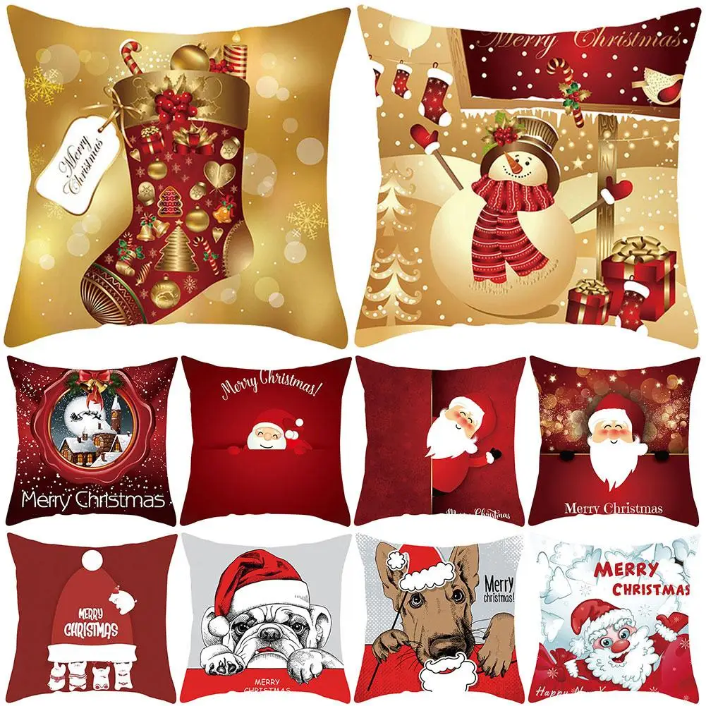 Cartoon Christmas Santa Snowman Dog Gift Throw Pillow Cushion Cover Sofa Decor Pillow Case Pillow Cover Decorative Pillowcase
Cartoon Christmas Santa Snowman Dog Gift Throw Pillow Cushion Cover Sofa Decor Pillow Case Pillow Cover Decorative Pillowcase