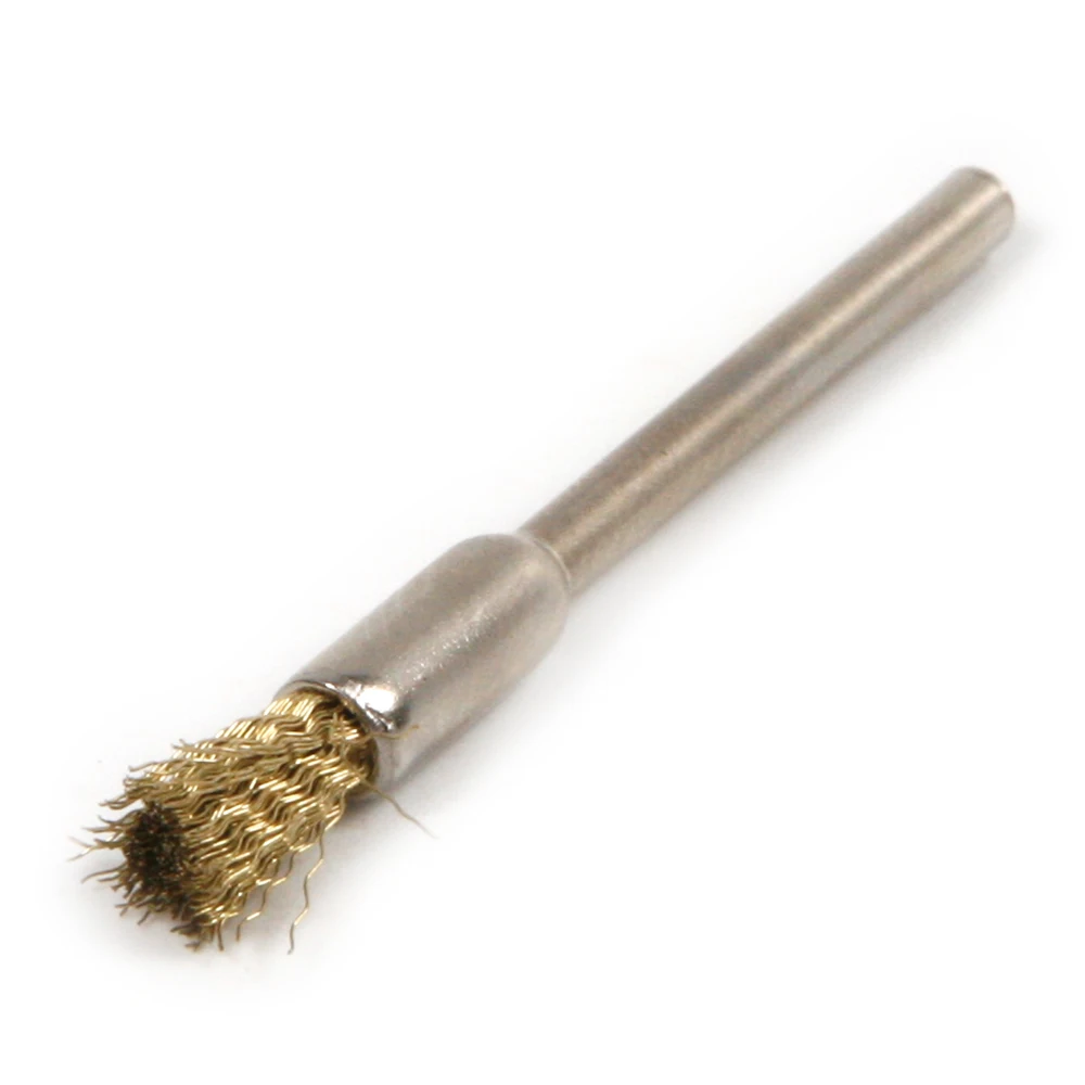 10Pcs 5mm Polishing Brush Good Toughness Brass Wire Brush For Metal Rust removal Jade Polishing Wood Carving Hand Tool
10Pcs 5mm Polishing Brush Good Toughness Brass Wire Brush For Metal Rust removal Jade Polishing Wood Carving Hand Tool