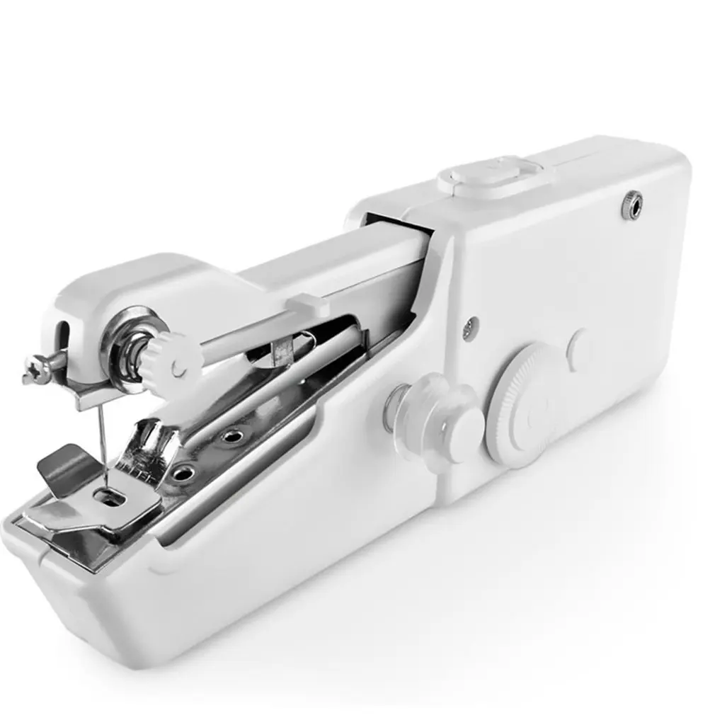 Portable Household Mini Hand Sewing Machine Quick Stitch Sew Needlework Cordless Clothes Fabrics Electronic Sewing Machine
Portable Household Mini Hand Sewing Machine Quick Stitch Sew Needlework Cordless Clothes Fabrics Electronic Sewing Machine