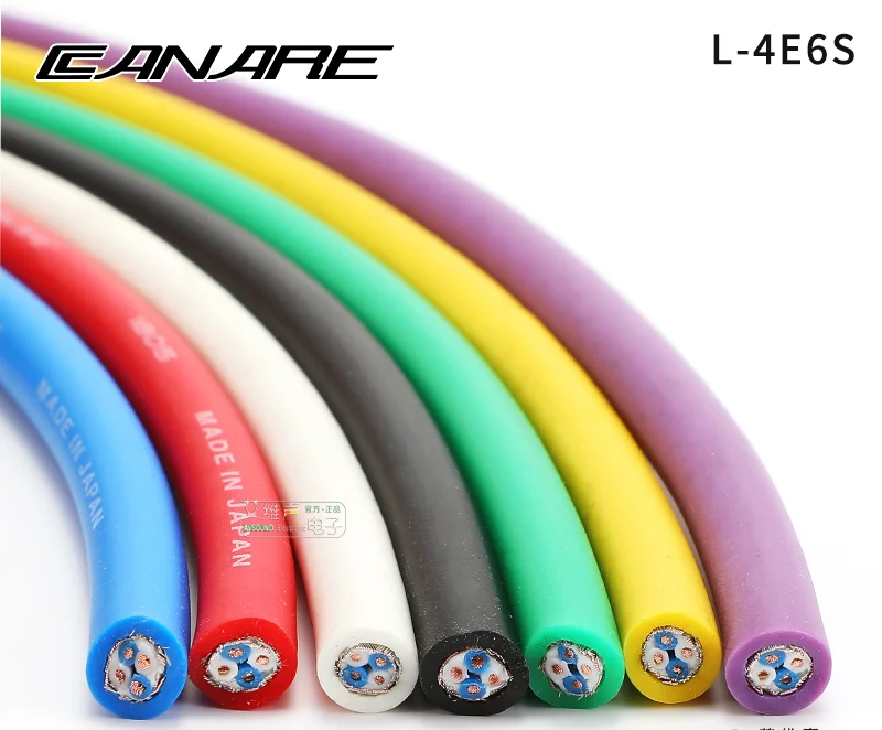 CANARE L-4E6S four-core braided shielded microphone cable audio engineering signal cable color DIY
CANARE L-4E6S four-core braided shielded microphone cable audio engineering signal cable color DIY