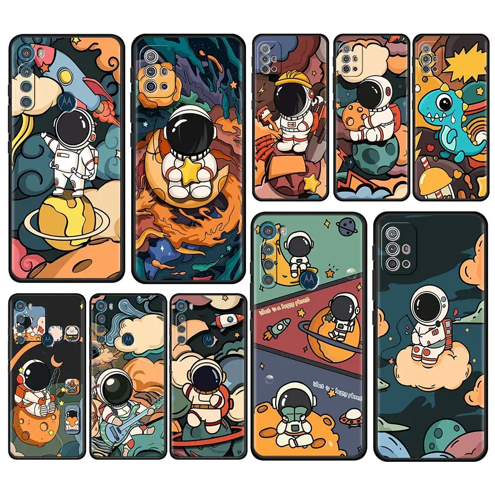 Cartonn Astronaut Soft Case for Motorola G30 One Fusion G9 Play G8 Power Lite Mobile Phones Coque G Stylus G9Plus E6s Cover
Cartonn Astronaut Soft Case for Motorola G30 One Fusion G9 Play G8 Power Lite Mobile Phones Coque G Stylus G9Plus E6s Cover