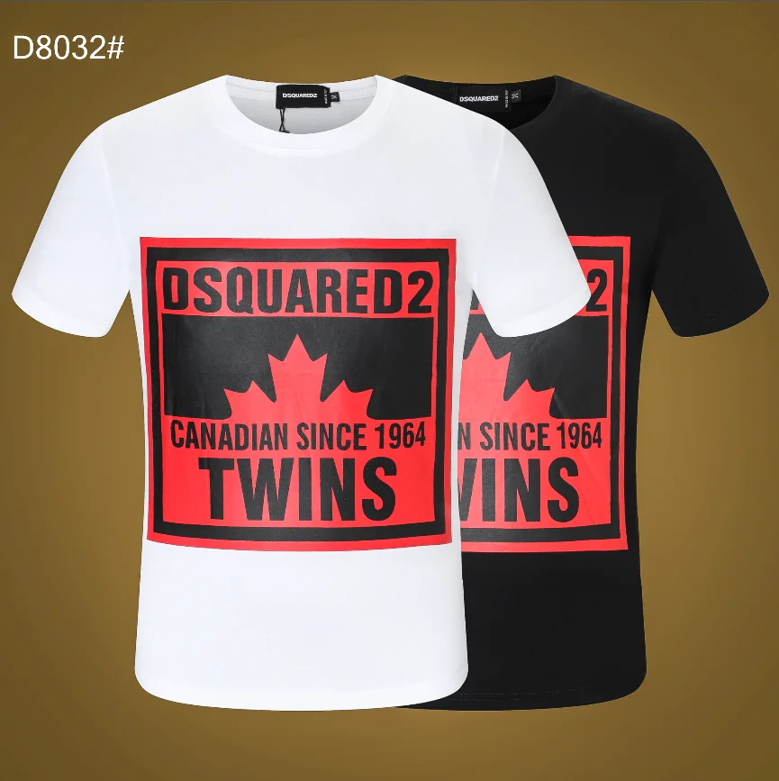 Hip-hop short-sleeved T-shirt men's and women's summer letter printing, trend Dsquared2 christmas vacation D8032
Hip-hop short-sleeved T-shirt men's and women's summer letter printing, trend Dsquared2 christmas vacation D8032