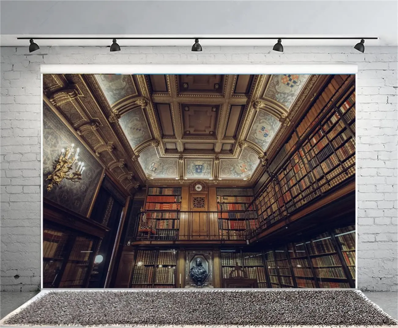 Классический фон для интерьера библиотеки винтажный книжный шкаф фотография фон ретро книжная полка литература книги для кабинета Фотосту...
Классический фон для интерьера библиотеки винтажный книжный шкаф фотография фон ретро книжная полка литература книги для кабинета Фотосту...