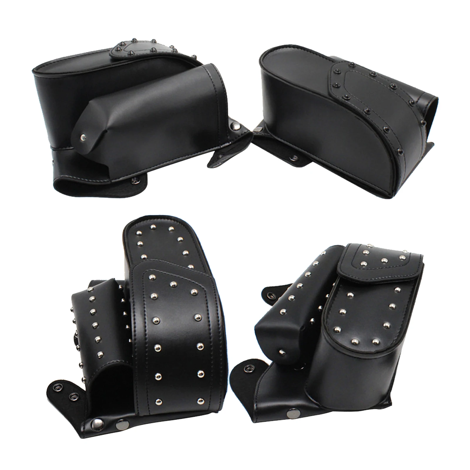 Universal 2pcs PU Leather Motorcycle Side Saddle Bags, Saddlebag Luggage Bag for Harley Motorbike Accessory Removable Bag
Universal 2pcs PU Leather Motorcycle Side Saddle Bags, Saddlebag Luggage Bag for Harley Motorbike Accessory Removable Bag