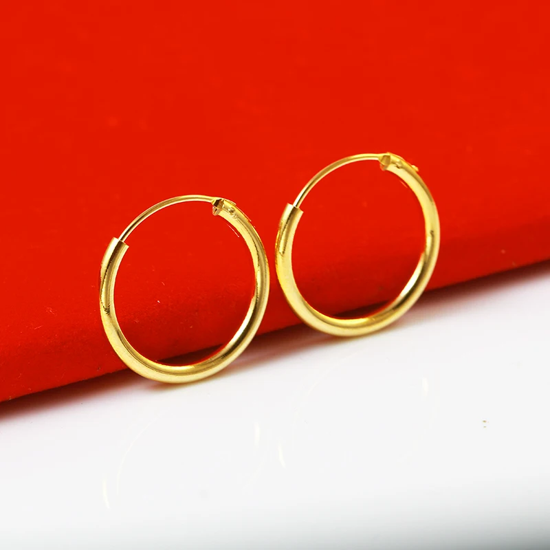 Elegant Yellow Gold Filled Ladies Girls 2cm Diameter Beautiful Hoop Earrings brincos das mulheres
Elegant Yellow Gold Filled Ladies Girls 2cm Diameter Beautiful Hoop Earrings brincos das mulheres