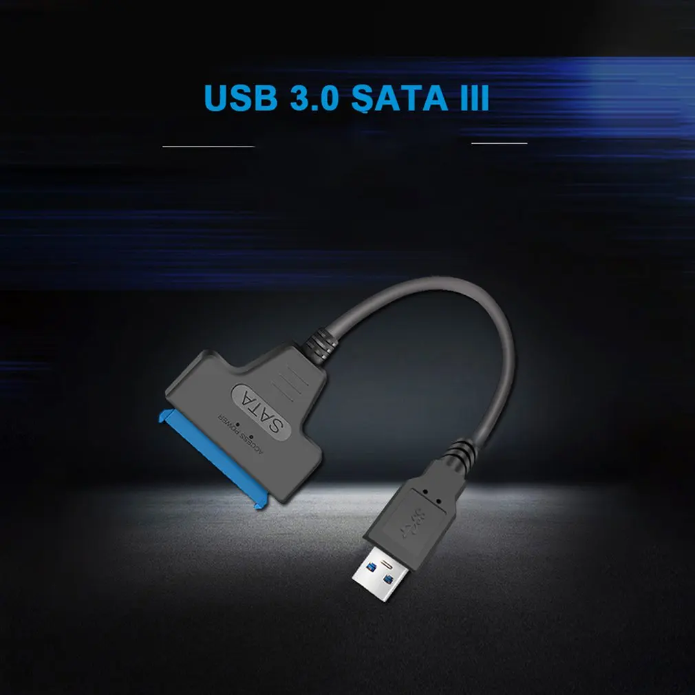 Кабель-преобразователь USB 3,0 в SATA для стандартного жесткого диска 2,5 дюйма или твердотельного накопителя SATA, прочный оригинальный кабель
Кабель-преобразователь USB 3,0 в SATA для стандартного жесткого диска 2,5 дюйма или твердотельного накопителя SATA, прочный оригинальный кабель