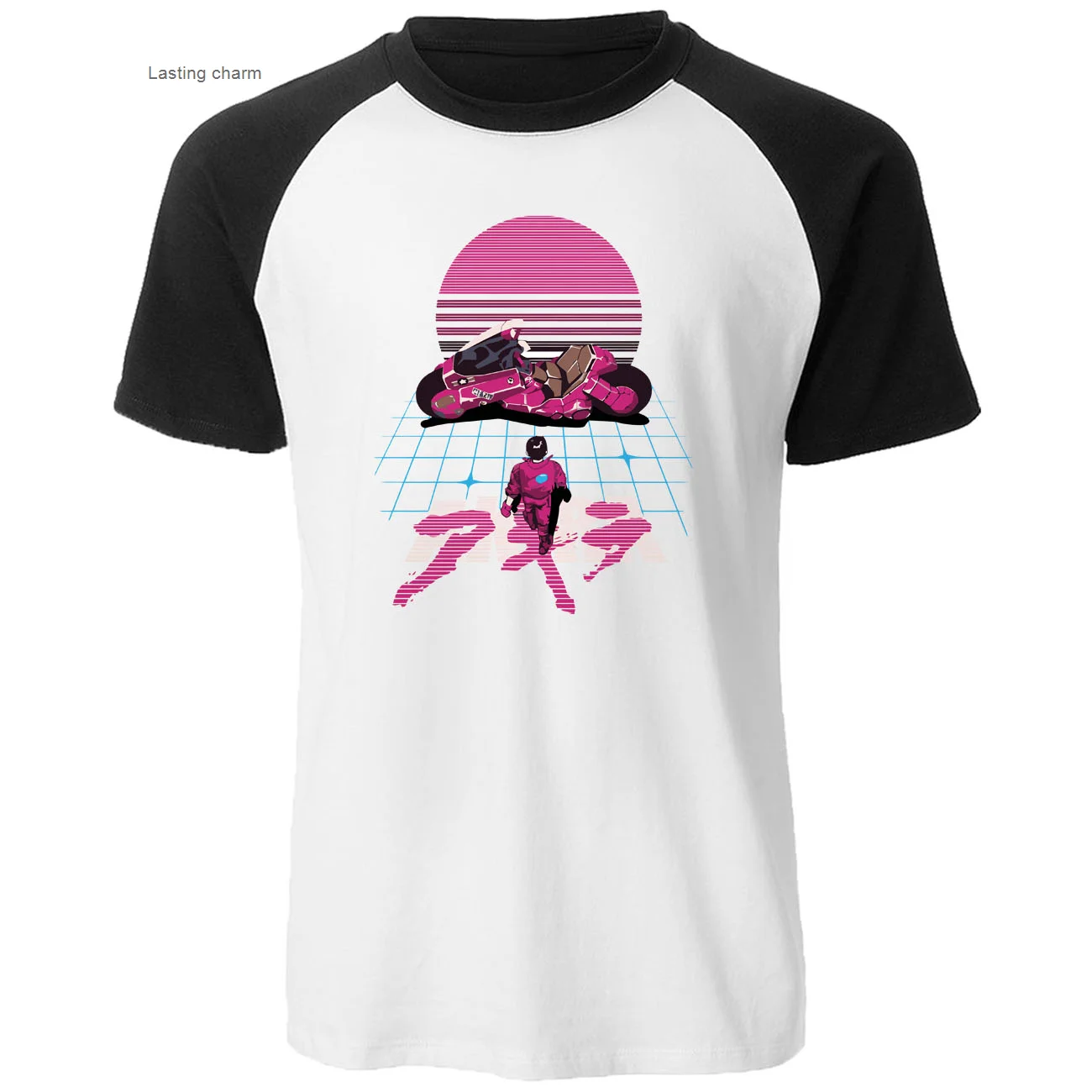 Japane Anime T-shirt Raglan Sho Mouw Summer Fashion Tshi Akira Synthwave T-shirt Casl Print M Comfoable Men Tops
Japane Anime T-shirt Raglan Sho Mouw Summer Fashion Tshi Akira Synthwave T-shirt Casl Print M Comfoable Men Tops