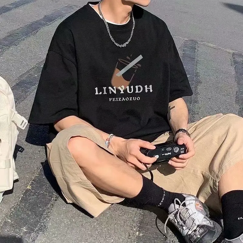 Graphic T Shirts Japan Style Kawaii Clothing Harajuku Shirts High Street O-Neck T-shirt Summer Casual Loose Short Sleeve Top
Graphic T Shirts Japan Style Kawaii Clothing Harajuku Shirts High Street O-Neck T-shirt Summer Casual Loose Short Sleeve Top