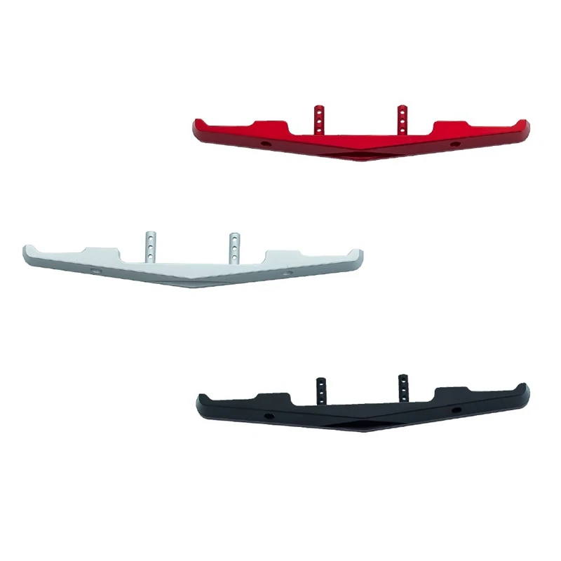 Metal Front Bumper for Axial SCX24 90081 AXI00001 1/24 RC Crawler Car Upgrade Parts