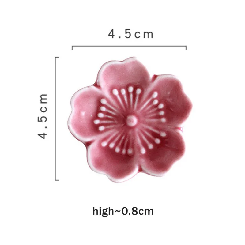Ceramic Colorful Cherry Blossoms Chopsticks Holder Spoon Fork Chopstick Rest Stand Kitchen Tools Tableware
Ceramic Colorful Cherry Blossoms Chopsticks Holder Spoon Fork Chopstick Rest Stand Kitchen Tools Tableware