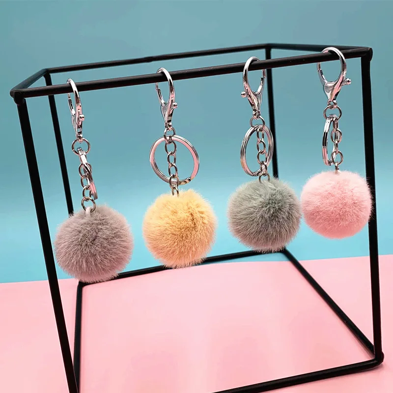 1pcs Cute Plush Candy Color Creative Men And Women Universal Multi-Color Keychain DIY Production Bag Car Jewelry Accessories
1pcs Cute Plush Candy Color Creative Men And Women Universal Multi-Color Keychain DIY Production Bag Car Jewelry Accessories