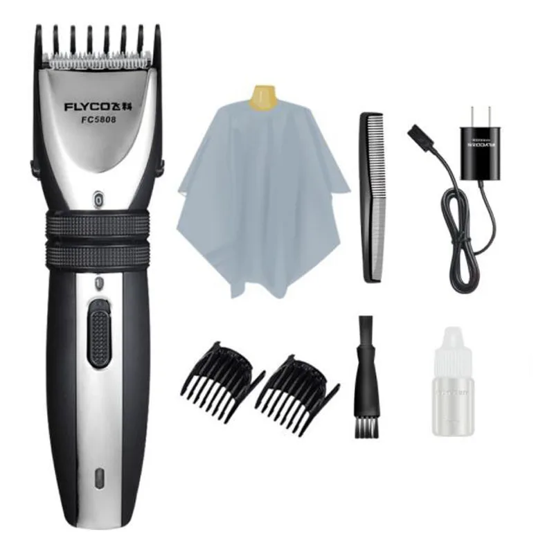 Flyco FC5808 Professional Electric Hair Clipper Rechargeable Hair Trimmer Beard Cutting Machine fo Adult Baby Safety Hair Shaver
Flyco FC5808 Professional Electric Hair Clipper Rechargeable Hair Trimmer Beard Cutting Machine fo Adult Baby Safety Hair Shaver