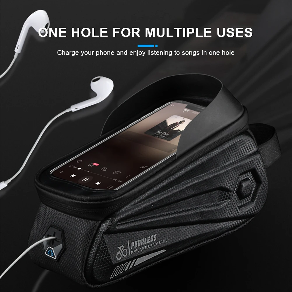 New Bike Bag Frame Front Top Tube Cycling Bag Waterproof 7inch Phone Case Touchscreen Bag MTB Pack Outdoor Bicycle Accessories
New Bike Bag Frame Front Top Tube Cycling Bag Waterproof 7inch Phone Case Touchscreen Bag MTB Pack Outdoor Bicycle Accessories