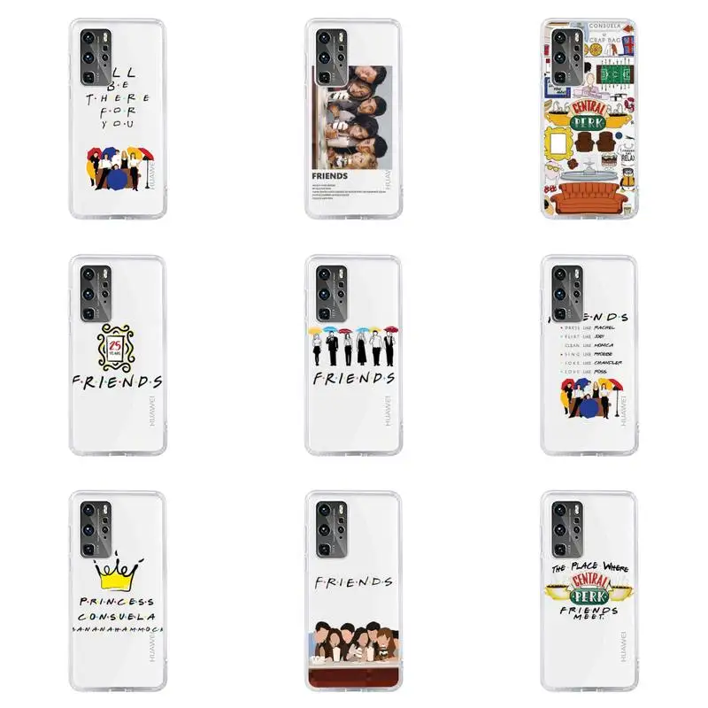 Friends TV Phone Case Transparent For Huawei honor V 9 8 10 20 7 i S A C X pro lite play Soft TPU Clear Mobile bags
Friends TV Phone Case Transparent For Huawei honor V 9 8 10 20 7 i S A C X pro lite play Soft TPU Clear Mobile bags