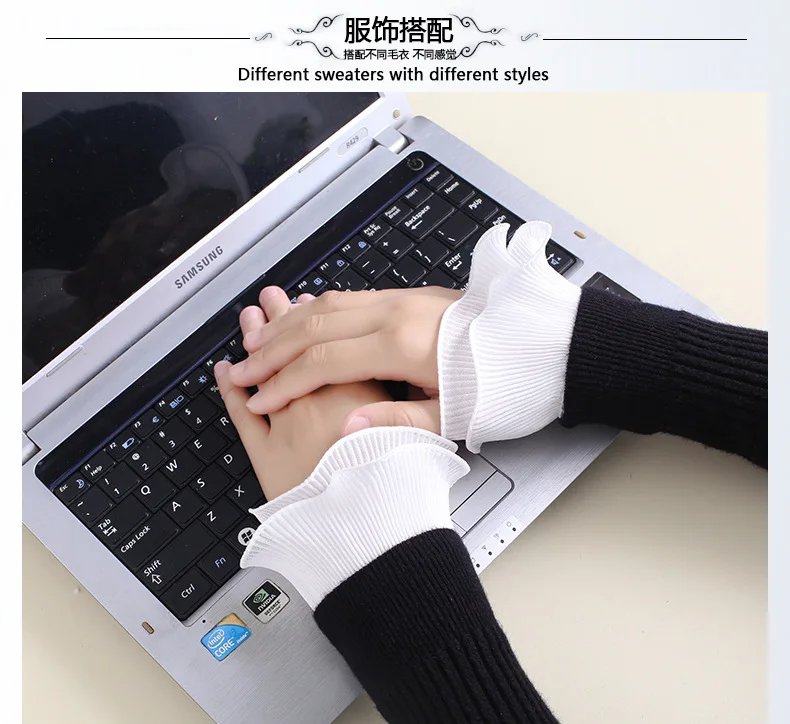 2020 New Summer ladies sunscreen gloves ice lace arm sleeves d Cuffs Wrinkled Women Girls Fake Flare Sleeves Floral Lace Pleated
2020 New Summer ladies sunscreen gloves ice lace arm sleeves d Cuffs Wrinkled Women Girls Fake Flare Sleeves Floral Lace Pleated