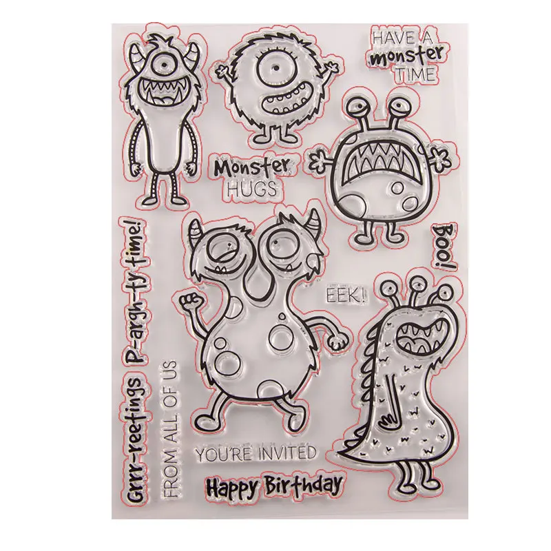 Monster hug Metal Cutting Dies and Clear Stamp Seal Birthday for DIY Scrapbooking Making photo album Card Decoration Supplies
Monster hug Metal Cutting Dies and Clear Stamp Seal Birthday for DIY Scrapbooking Making photo album Card Decoration Supplies
