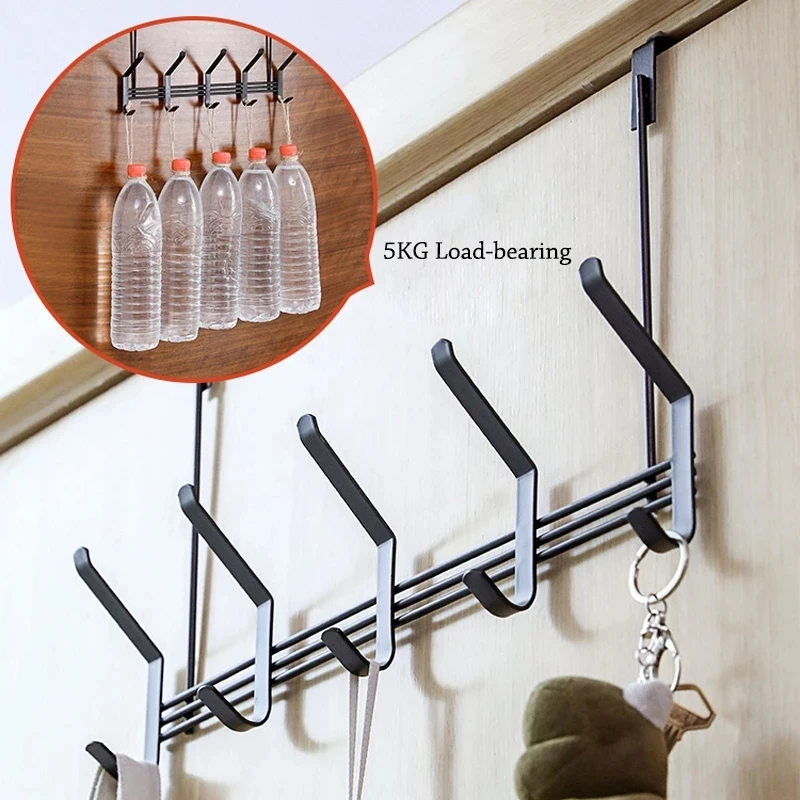 Door Hanging Hook Punch Free Hanger For Hats Bags Scarf Key Wall Coats Towel Clothes Shelf Organizer Bathroom Kitchen 5 Hooks
Door Hanging Hook Punch Free Hanger For Hats Bags Scarf Key Wall Coats Towel Clothes Shelf Organizer Bathroom Kitchen 5 Hooks