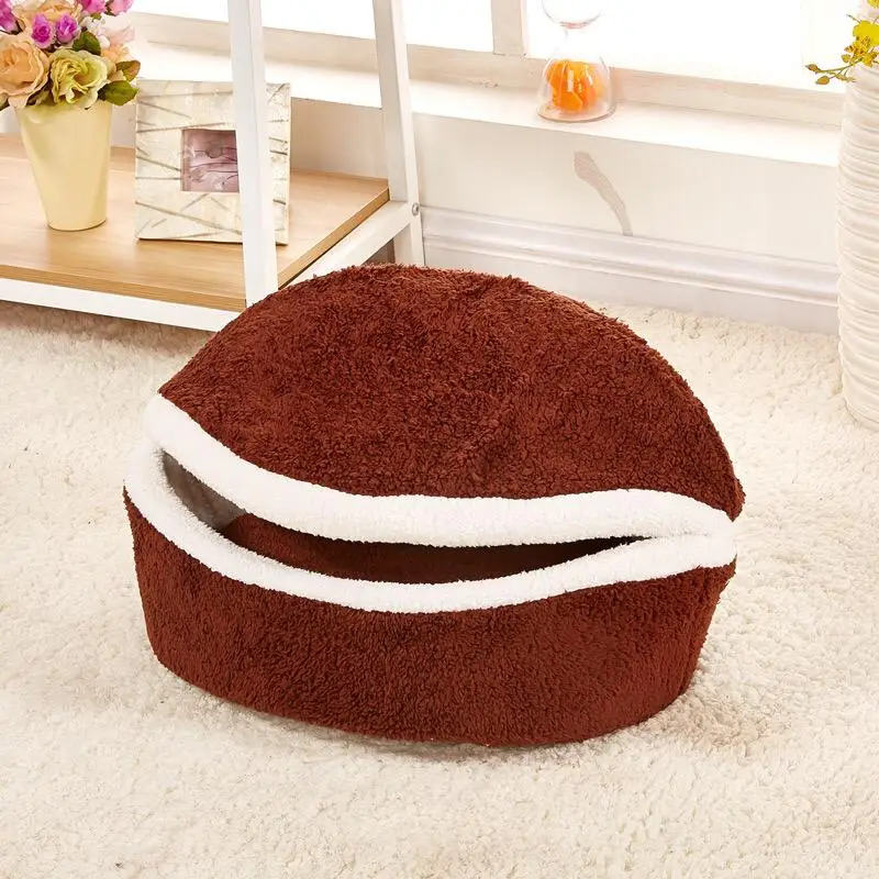 Soft Cat Bed Dog House Hamburger Bed Sleeping Bag Disassemblability Windproof Pet Puppy Nest Multipurpose Hiding Cushion
Soft Cat Bed Dog House Hamburger Bed Sleeping Bag Disassemblability Windproof Pet Puppy Nest Multipurpose Hiding Cushion