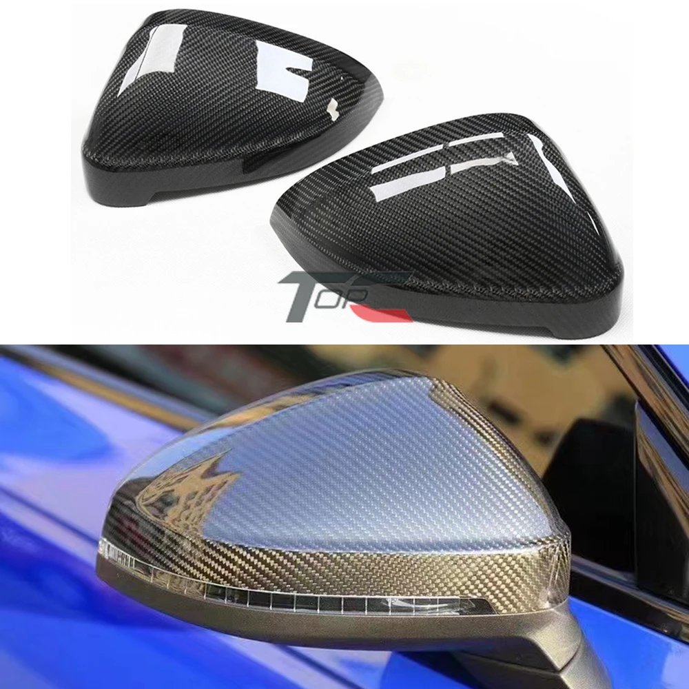 TOPC Replacement Style Real Carbon Fiber Car Wing Mirror Covers Rear view Mirror Car Styling For AUDI A4 S4 RS4 B9 A5 S5 RS5
TOPC Replacement Style Real Carbon Fiber Car Wing Mirror Covers Rear view Mirror Car Styling For AUDI A4 S4 RS4 B9 A5 S5 RS5
