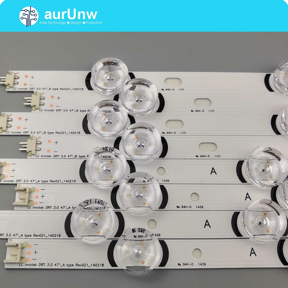 New Led Strip For LG Innotek DRT 3.0 47" 47LB6300 47GB6500 47LB652V 47lb650v LC470DUH 47LB5610 47LB565V 6916L-1715A 1716A 47INCH
New Led Strip For LG Innotek DRT 3.0 47" 47LB6300 47GB6500 47LB652V 47lb650v LC470DUH 47LB5610 47LB565V 6916L-1715A 1716A 47INCH