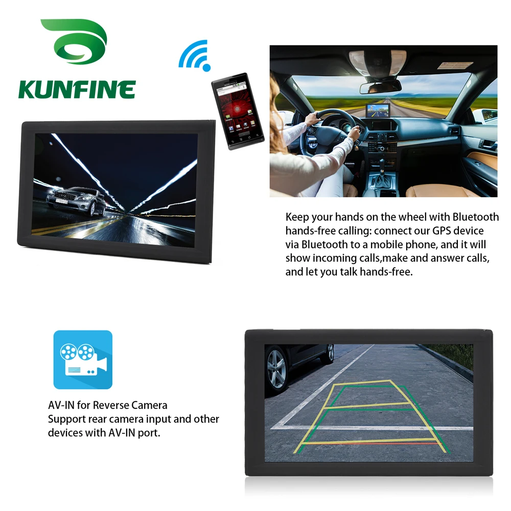 9 inch Touch Screen Android Car GPS Navigation 16GB DDR512M DVR Video Recorder Truck Vehicle Tablet AV-IN Bluetooth
9 inch Touch Screen Android Car GPS Navigation 16GB DDR512M DVR Video Recorder Truck Vehicle Tablet AV-IN Bluetooth