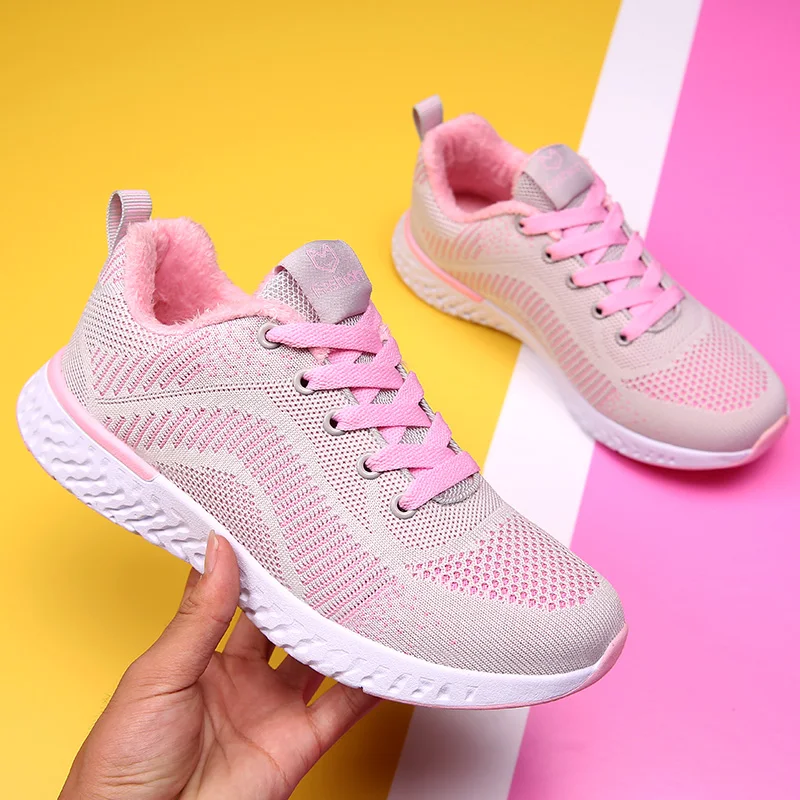 Winter Shoes For Women Fashion Warm Fur Rubber Sole Lace Up Flat Casual Shoes Travel Walking Running Shoes Footwear Size 35-44
Winter Shoes For Women Fashion Warm Fur Rubber Sole Lace Up Flat Casual Shoes Travel Walking Running Shoes Footwear Size 35-44