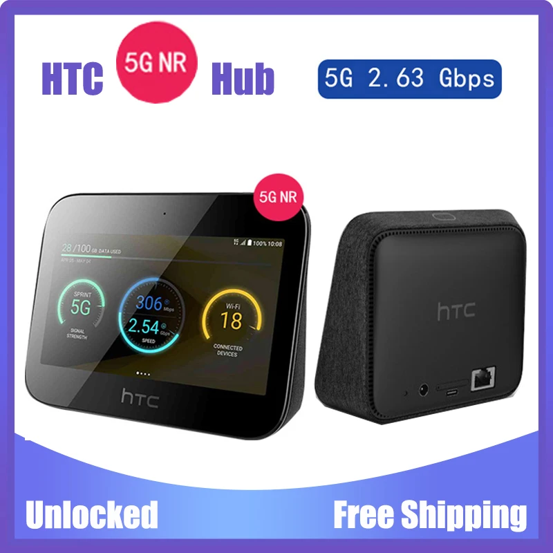 2021 New HTC 2.63Gbps 5G HUB WiFi Router With 7660 Battery And Support 20 Devices For Australia and US version
2021 New HTC 2.63Gbps 5G HUB WiFi Router With 7660 Battery And Support 20 Devices For Australia and US version
