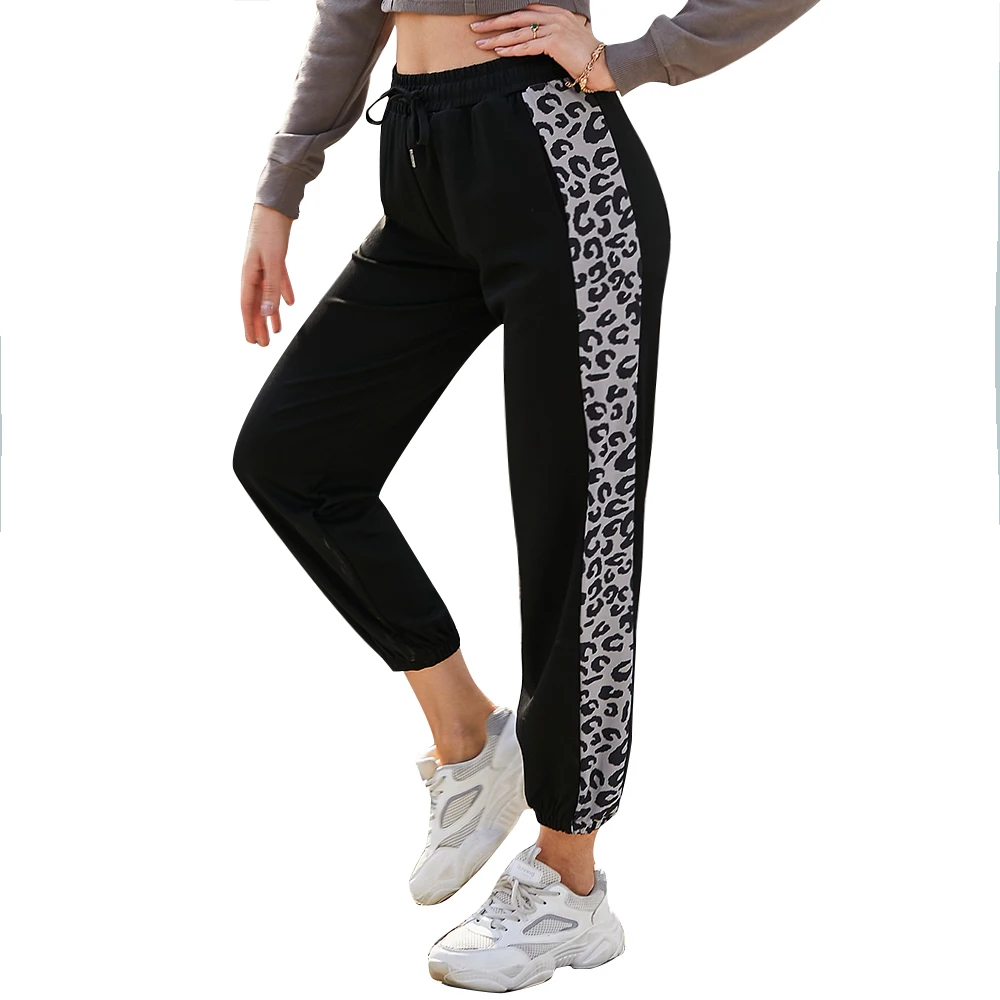 Sports Wear For Women Pants Loose High Waist Workout Clothing Fashion Spring Autumn Casual Ankle-Sweatpant Leopard Printed
Sports Wear For Women Pants Loose High Waist Workout Clothing Fashion Spring Autumn Casual Ankle-Sweatpant Leopard Printed