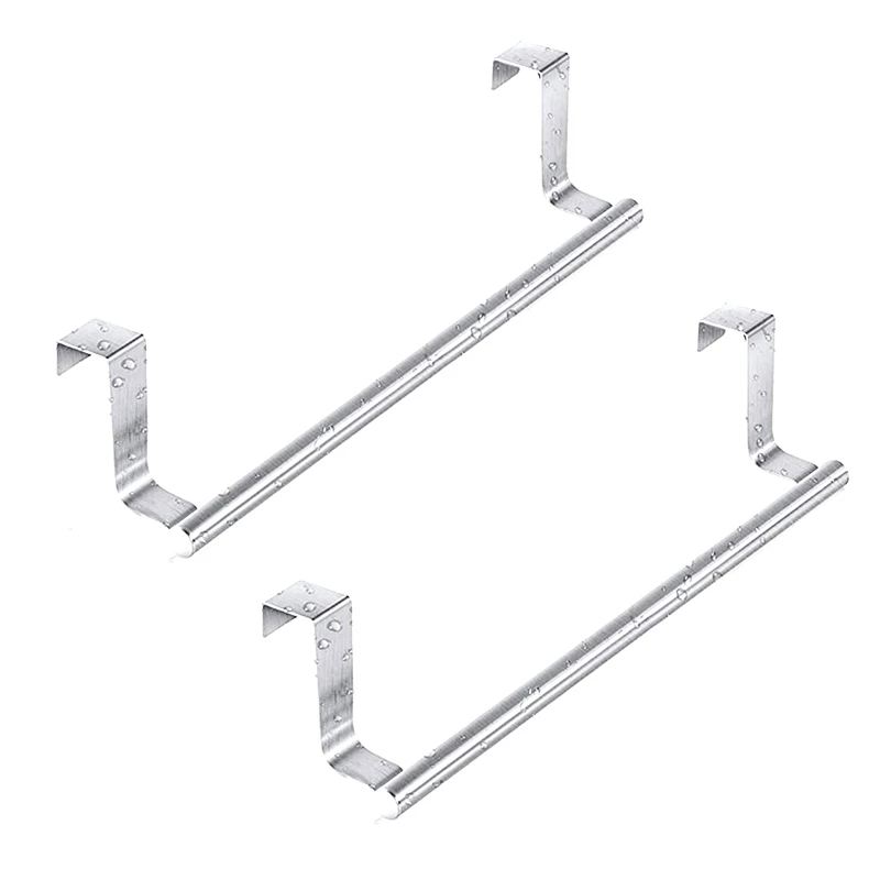 Hot 2 Pcs Stainless Steel over Door Towel Rack, Bar Holders Fit for Cabinet Cupboard Doors to Hold Hand and Dish Towels
Hot 2 Pcs Stainless Steel over Door Towel Rack, Bar Holders Fit for Cabinet Cupboard Doors to Hold Hand and Dish Towels