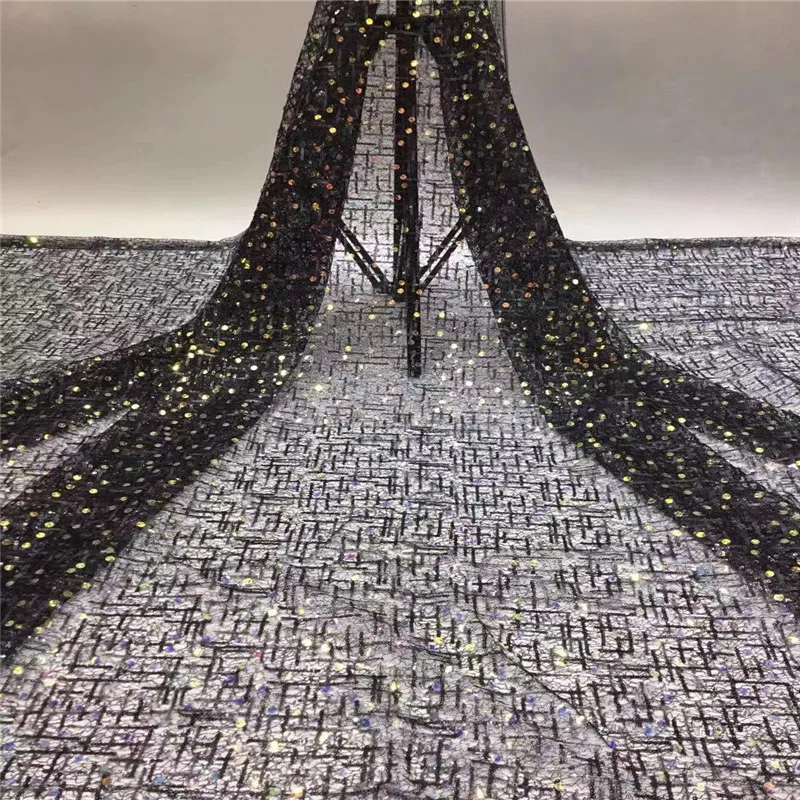 Madison African Lace Fabric Sequins Lace Fabrics 2020 High Quality French Tulle Mesh Lace Embroidery Sequence Lace Fabric
Madison African Lace Fabric Sequins Lace Fabrics 2020 High Quality French Tulle Mesh Lace Embroidery Sequence Lace Fabric
