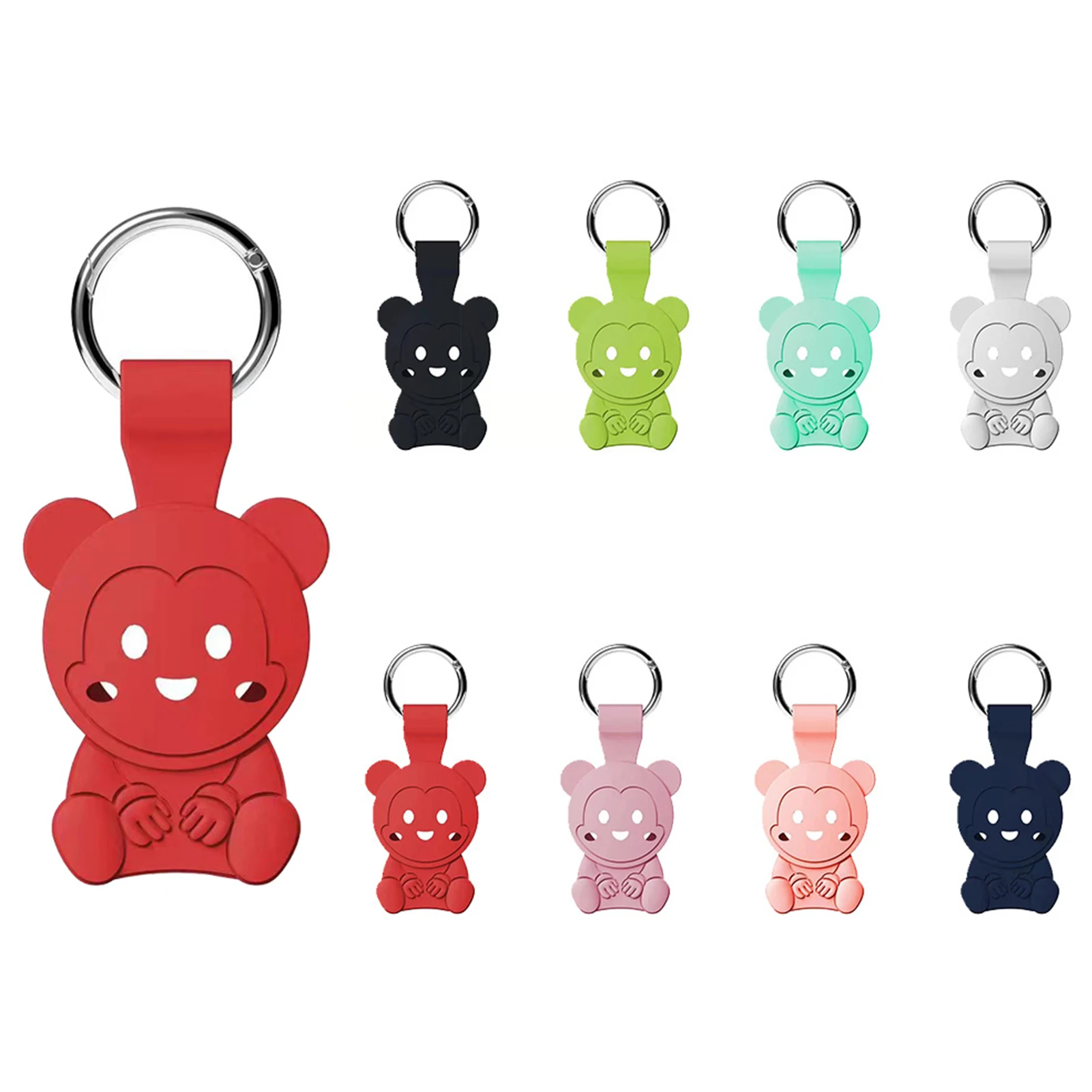 High quality Silicone Case For Apple Airtags Protective cover For Apple Locator Tracker Anti-lost Device Keychain Protect Sleeve
High quality Silicone Case For Apple Airtags Protective cover For Apple Locator Tracker Anti-lost Device Keychain Protect Sleeve