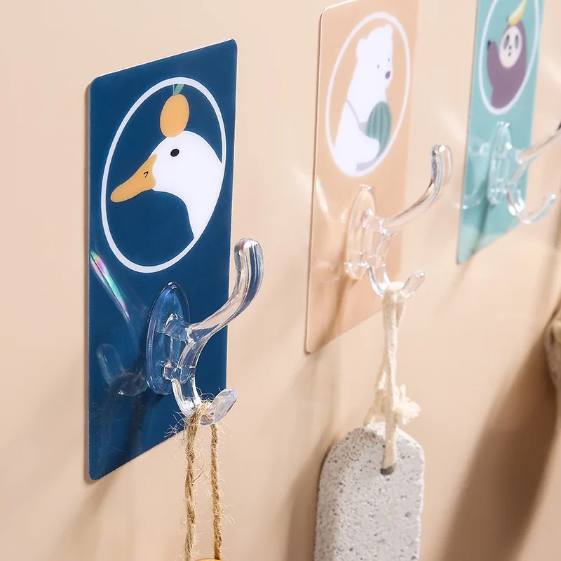 5pcs Self Adhesive Door Wall Hangers Coat Bag Hat Hanger Cartoon Strong Wall Hanger Towel Mop Handbag Hooks For Kitchen Bathroom
5pcs Self Adhesive Door Wall Hangers Coat Bag Hat Hanger Cartoon Strong Wall Hanger Towel Mop Handbag Hooks For Kitchen Bathroom