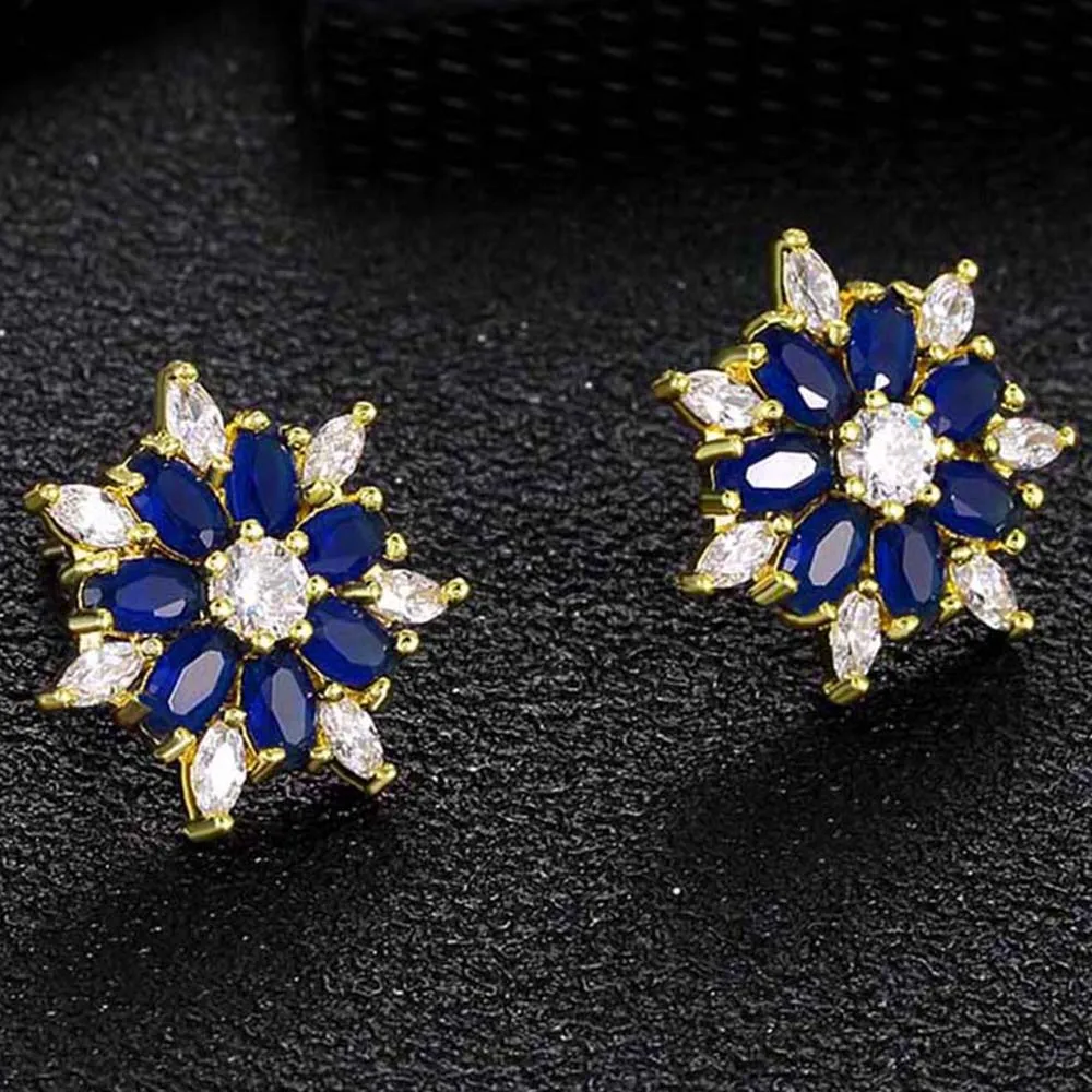 Hot Sale Luxury Flower Design Copper CZ Crystal Rhinestone Stud Earrings For Women Girls Korean Earrings Fashion Jewelry
Hot Sale Luxury Flower Design Copper CZ Crystal Rhinestone Stud Earrings For Women Girls Korean Earrings Fashion Jewelry