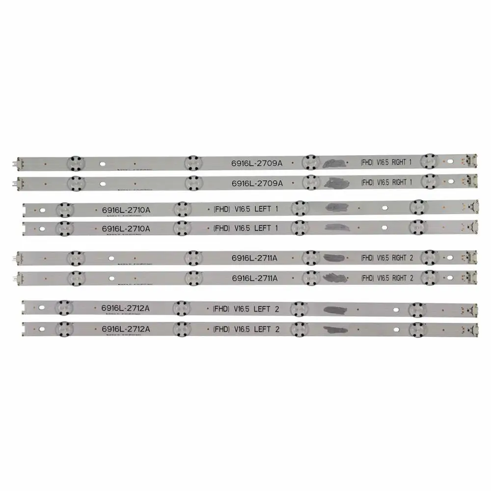 Светодиодная лента с подсветкой, 8 ламп для телевизоров LG 49 дюймов 49LJ58300W 49UH620V 49LW340C 49LW340H LC490DGE FJ 6916L-2705A 2706A 2707A 2708A
Светодиодная лента с подсветкой, 8 ламп для телевизоров LG 49 дюймов 49LJ58300W 49UH620V 49LW340C 49LW340H LC490DGE FJ 6916L-2705A 2706A 2707A 2708A