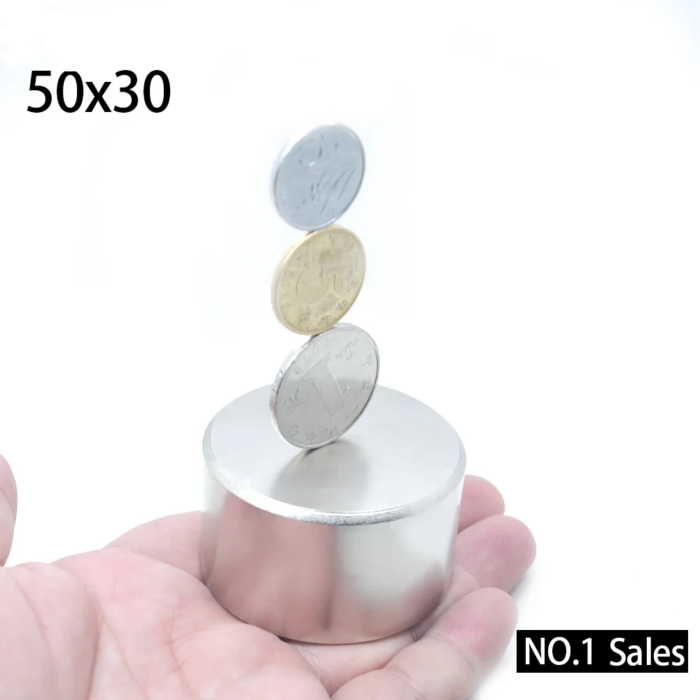 Magnet 1pc/lot N52 50x30 mm hot round Strong magnet Rare Earth N35 N40 D40-50mm Neodymium Magnet powerful permanent magnetic
Magnet 1pc/lot N52 50x30 mm hot round Strong magnet Rare Earth N35 N40 D40-50mm Neodymium Magnet powerful permanent magnetic