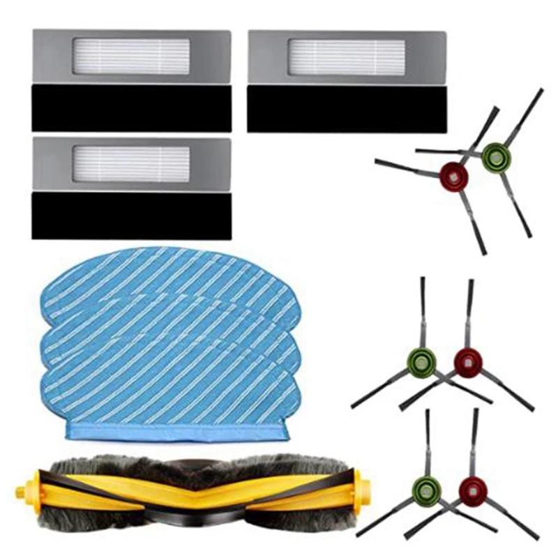 Replacement Accessories Kit for Ecovacs Deebot OZMO 950 920 Robotic Vacuum Cleaner Replacement Parts
Replacement Accessories Kit for Ecovacs Deebot OZMO 950 920 Robotic Vacuum Cleaner Replacement Parts