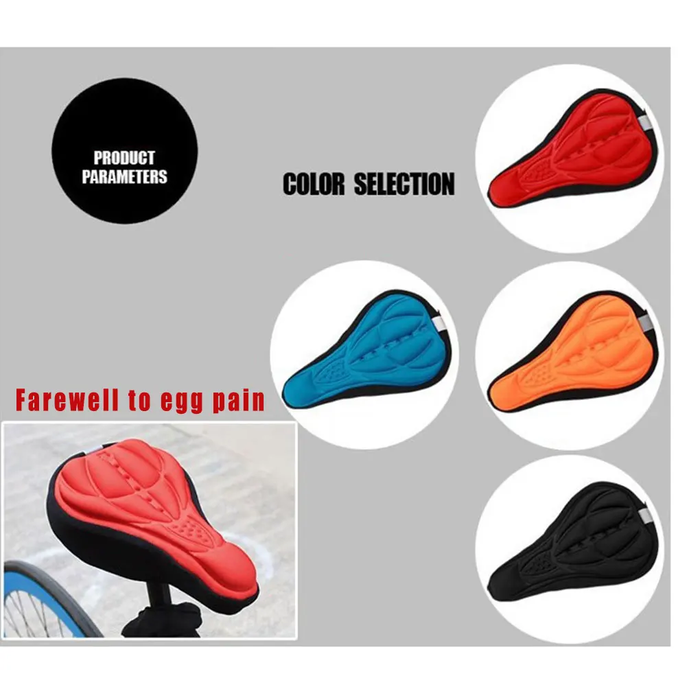 Bicycle Saddle 3D Soft Bike Seat Cover Comfortable Foam Seat Cushion Cycling Saddle for Bicycle Bike Accessories
Bicycle Saddle 3D Soft Bike Seat Cover Comfortable Foam Seat Cushion Cycling Saddle for Bicycle Bike Accessories