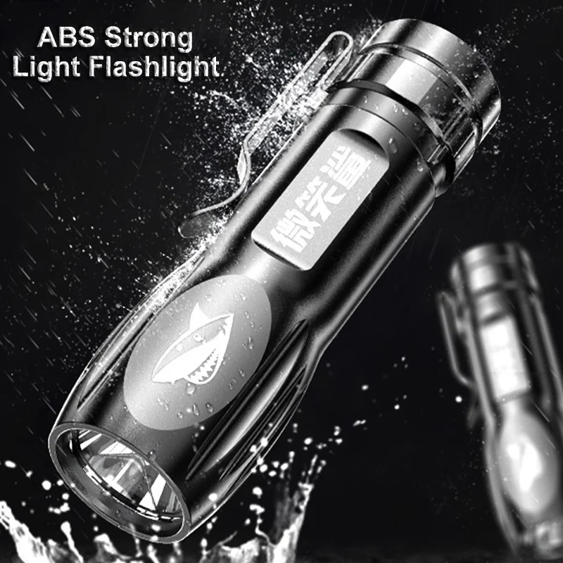 New Waterproof Super Bright ABS Strong Light Focusing Led Flashlight Portable Mini Torch
New Waterproof Super Bright ABS Strong Light Focusing Led Flashlight Portable Mini Torch