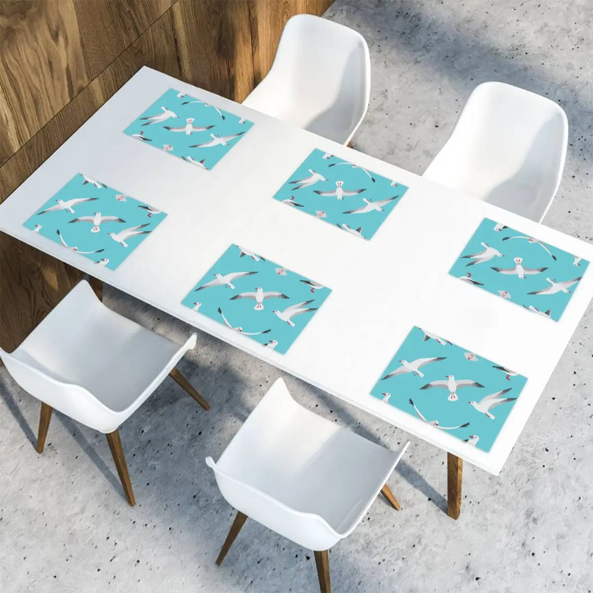 Table Mats Drink Coaster Table Placemats Atlantic Seagulls Coffee Mug Cup Coasters 6 PCS Non-slip Pads 
Table Mats Drink Coaster Table Placemats Atlantic Seagulls Coffee Mug Cup Coasters 6 PCS Non-slip Pads