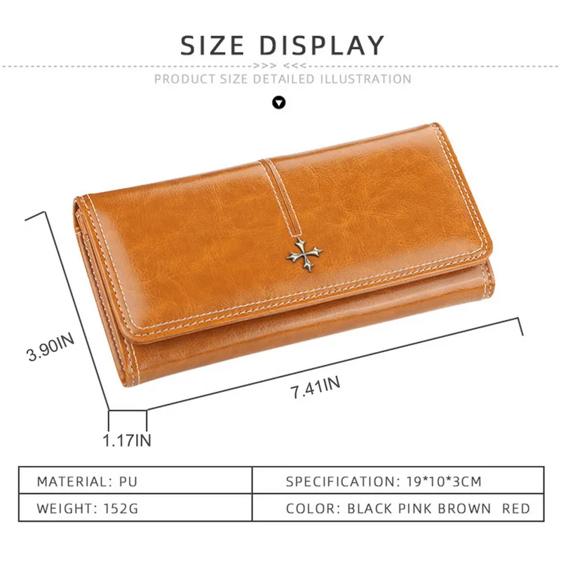 2020 Korean Fahion Wallet Women PU Leather Casual Solid Color Slim Womens Wallets And Purses Red Phone Card Holder Wallet
2020 Korean Fahion Wallet Women PU Leather Casual Solid Color Slim Womens Wallets And Purses Red Phone Card Holder Wallet